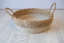 Textured Basket with Handles