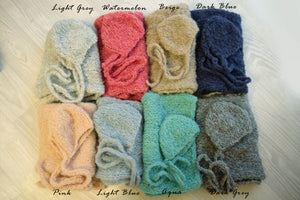 Mohair Knitted Wraps